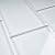TCSAG-03 3x6 White Glass Subway Tile -Kitchen and Bath Backsplash Wall Tile (1sqt)