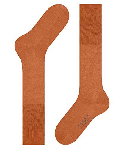 FALKE Heren Kniekousen Airport M KH Wol Katoen Lang eenkleurig 1 Paar, Orange (Tandoori 8576), 43-44 - Afbeelding 4