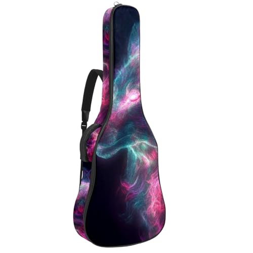 Sac à dos guitare acoustique 109 cm étui souple imperméable basse tissu Oxford