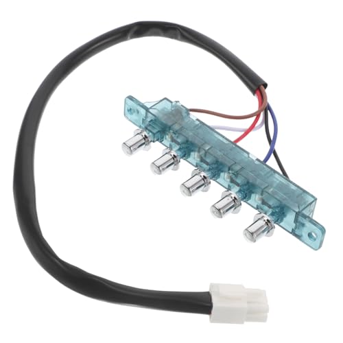 Veemoon Panel De Control De 5 Teclas Para Campana Extractora Con Interruptor De Ajuste Universal Para Ventilación De Cocina Compatible Con Varios Modelos Para Hogar Restaurante Y