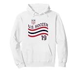 Haji Wright 19 White USMNT Officially Licensed Pullover Hoodie