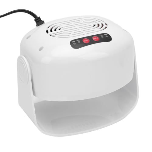 Secador de Uñas de Aire, Ventilador de Secado Uñas con Viento Frío y Caliente, Secador de Uñas Aire Profesional, Secador Uñas Ventilador Aire para Salón Esmalte Uñas Regular