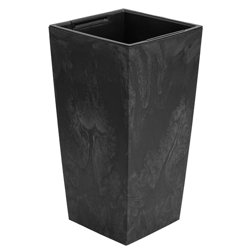 Blumenkübel 49 L mit Einsatz 25 L Beton-Optik H 610 mm Blumentopf aus...