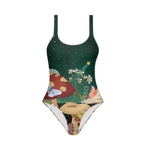 Image of YEXIATODO Kids One Piece Swimsuit for Teen Girls Womens Bathing Suit High Waist Bikini Set Girls Swimsuit for 7-18 Years Old