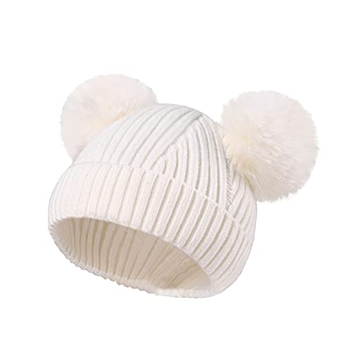 Infant Baby Girls Boys Soft Warm Knit Hat Kids Winter Hat Solid Knitted Gloves Absorbent Winter Hat #TOP1