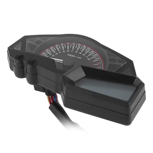 Tachymètre de moto étanche avec compteur kilométrique LCD précis