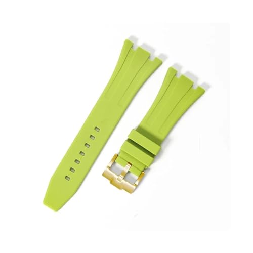 27mm 28mm 30mmラバーシリコーンウォッチストラップAPロイヤルオークオフショアシリーズバンドメンズブレスレットソフトリストバンドにフィット