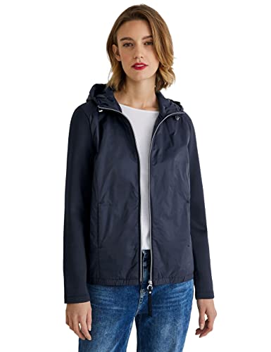 STREET ONE Damen A211807 Übergangsjacke, Rich Blue, 44