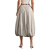 Bubble Skirts for Women Long Length Y2k Trendy Ela... #1