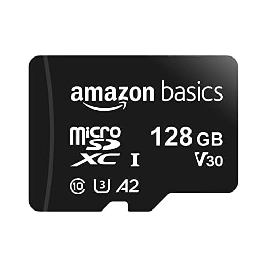 Amazon Basics 128GB microSDXC Memory Card