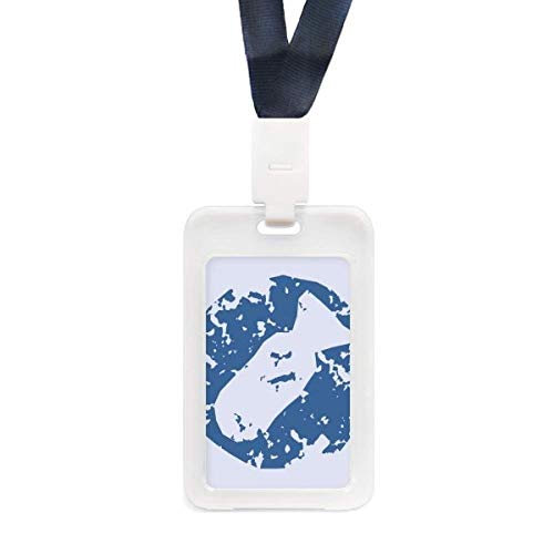 Étui de protection transparent carte identité crédit plastique rigide porte-carte