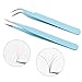 4PCS Precision Tweezers Set, Diamond painting tools,Upgraded Anti-Static Stainless Steel Curved of Tweezers, for Diamond painting, Electronics, Laboratory Work, Jewelry-Making, Craft, Soldering, etc