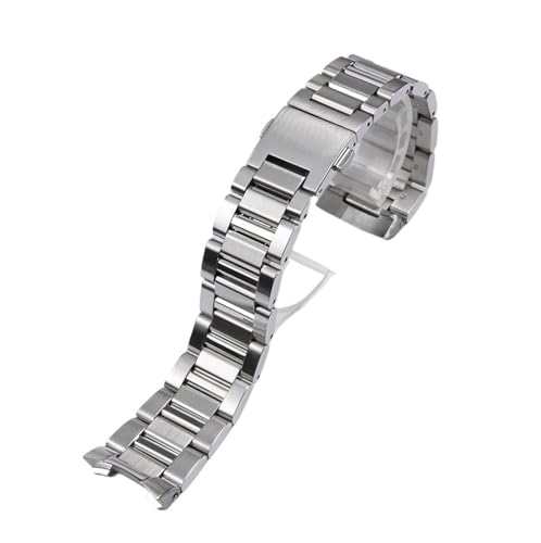 Bracelet de montre acier inoxydable massif 22mm pour montre Heuer Carrera CBN2A1D