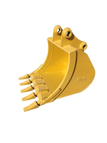 AIM Attachments New 24” Bucket for a Doosan DX63 with Pins