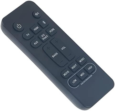 NTQinParts Replacement Remote Control Controller for Denon DHT-S517 Sound Bar - Thumbnail 2