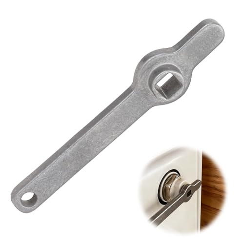 XXHUO Radiator Key, Radiator Bleed Key 304 Stainless Steel Bleeding Spanner Valve Wrench Save Heating Costs Universal for All Radiators 5 mm Silvery