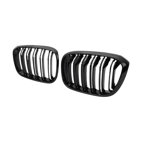 Parrilla para X3 G01 G08 X4 G02 2018-2021 con rejillas delanteras de doble listón estilo deportivo