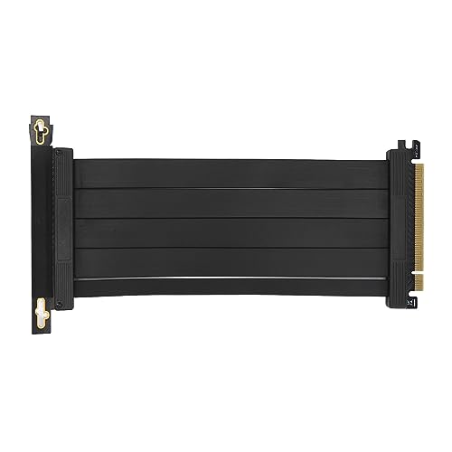 Cable Elevador PCIE 4.0 X16 con soldaduras reforzadas y alta resistencia al calor