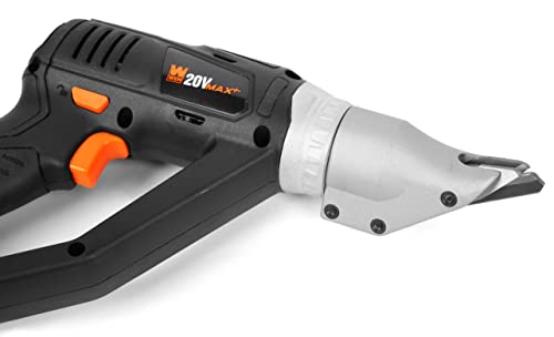Image of WEN Cordless Metal Shear, Variable Speed with 20V Max 2.0 Ah Lithium-Ion Battery and Charger (20314)