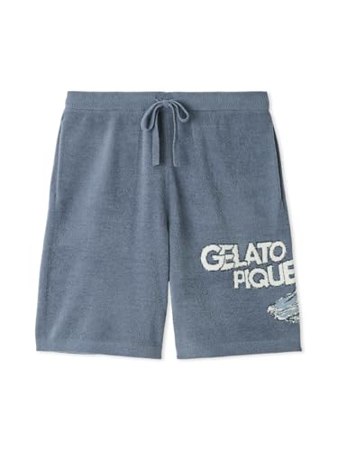 [ジェラート ピケ] 【HOMME】エアリーモコスタービークルジャガードハーフパンツ PMNP262926 メンズ NVY Lの商品画像（Amazon）