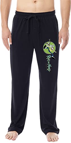Rick and Morty Mens' TV Show Series Portal Character Sleep Pajama Pants