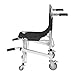Portable EMS Emergency Stair Climbing Wheelchai Foldable Lightweight Rescue Evacuation Chair 352 lbs Capacity Aluminum Alloy Frame for Home, Hospital