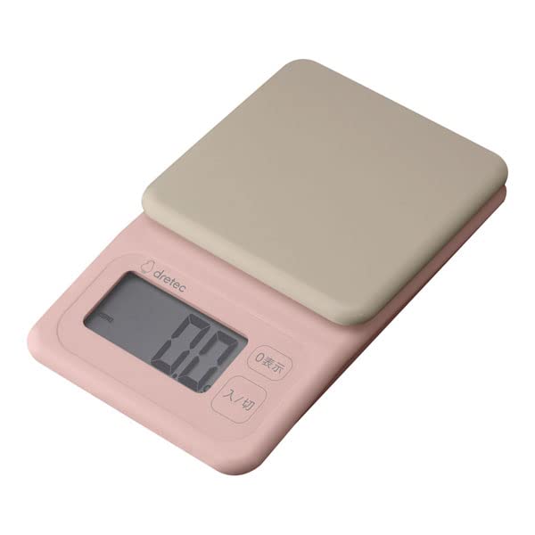 dretec KS-626 PK Digital Scale Broad Pink