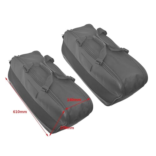 Alforja para motocicleta compatible con Touring Road King Electra Street Glide Ultra Tour FLTR FLHX 93-23 (1 pieza) miniatura 2