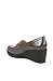 Naturalizer Soul Womens Achieve Wedge Loafer Grey Patent 10 M