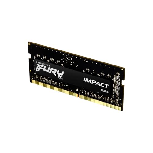 Image of Kingston Fury 8GB 3200MHz DDR4 CL20 SODIMM Fury Impact, Black (KF432S20IB /8)