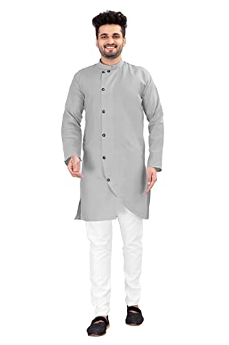 Image of Kurta pyjama for Mens In cross patten and classis colours