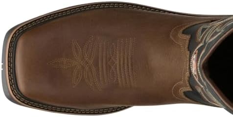 Justin Men's Fireman Western Boot Square Toe Tan 12 EE US | Image 3