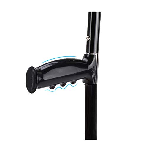 Antebrazo para Caminar de Aluminio Ultra muletas 1 par Alto Brazo Ligero Ajustable para Adultos Mango ergonómico Agarre cómodo muñeca Moldeado Alta Densidad Resistente