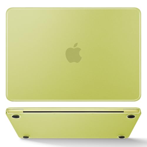 Image of May Chen Compatible with MacBook Neo 13 inch Model A3404 2026 Release, Slim & Lightweigh Frosted Finish Protective Case with Keyboard Cover&Screen Protector, Froste Citrus