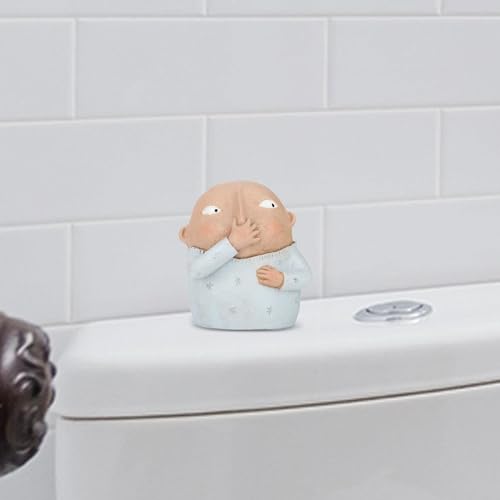 Estatua Decorativa de Resina para Baño Fenteer miniatura 5