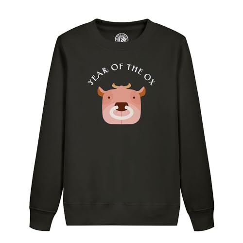 Sweatshirt enfant Année du Boeuf en coton doux pour le quotidien