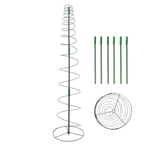 Obelisco da giardino – Struttura rampicante per esterni | Supporto per piante da esterno | Supporto per piante rampicanti | Traliccio per cetrioli | Obelisco a da giardino resistente alla