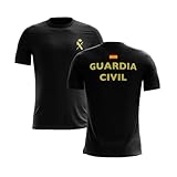 uniformes guardia civil tatuajes 🟢 Camiseta de la Guardia SERMILITAR Camiseta de la Guardia Civil española (Negro, M)