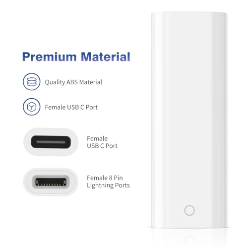Adaptador USB-C a Pencil de 1ª generación conector de carga Tipo C para iPad A16 7