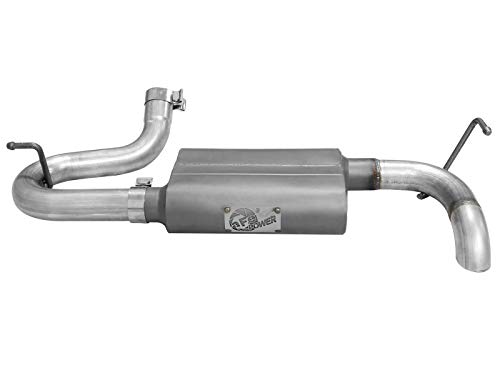 Afe (49-08046) Scorpion 2-1/2" Aluminized Hi-Tuck Axle-Back Exhaust System For Jeep Wrangler Jk V6-3.8/3.6L Engine #TOP1