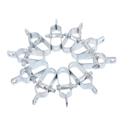 SOLUSTRE 10pcs Wire Rope Clip Wire Rope Adjuster Clamp Clips Vineyard Wire Tensioner Rope Clamp Rope Crimp Wire Rope Adjuster Greenhouse Wire Tightener