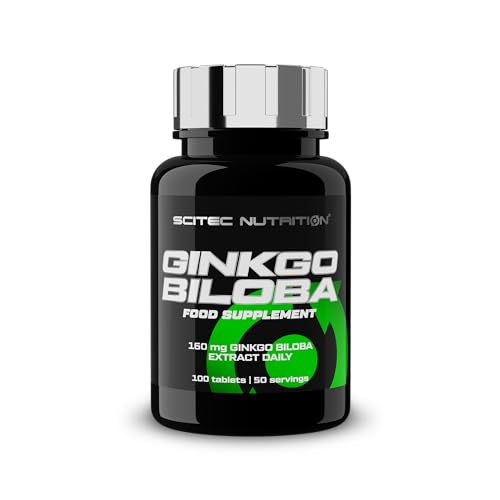 Scitec Nutrition Ginkgo Biloba Comprimidos, 100 uds