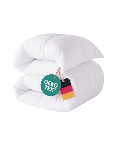 VitaloBett Winter Bettdecke 135x200 cm extra-warm mit 100% weicher...