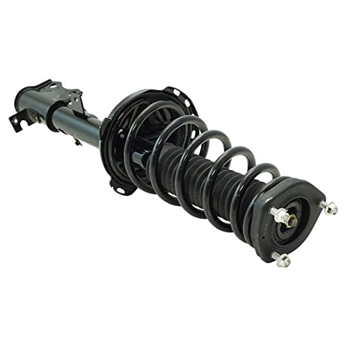 Image of TRQ Rear Strut and Spring Assembly Set Loaded Coil Spring