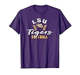 LSU Tigers Softball Vintage Purple Officially Licensed T-Shirt