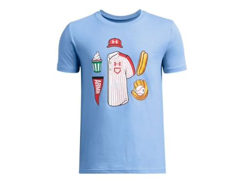 Under Armour Boys Baseball Illustrated Short Sleeve Shirt - Super Soft Comfort
