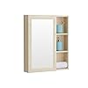 SHTFFW Badkamer spiegelkast wandmontage toilet spiegelkast Eenvoudige muur gemonteerde spiegel (niet inclusief andere…