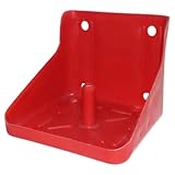 BESPORTBLE 塩ブロックトレイ 家畜用給餌皿 牛羊用塩舐め箱 屋内外対応耐久性素材 落下防止設計 立簡単