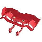 RC Car Toys Components For MJX For HYPER GO 14209 14210 1412A 1/14 Aluminum Alloy Tail Wing Car Spoilers RC Metal Upgraded Parts Accessories(Red)