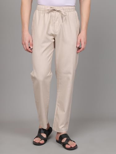 Image of Majestic Man Comfort Fit Solid Cotton Blend Casual Style Lounge Pyjama with 3 Pockets & Zip Closure
